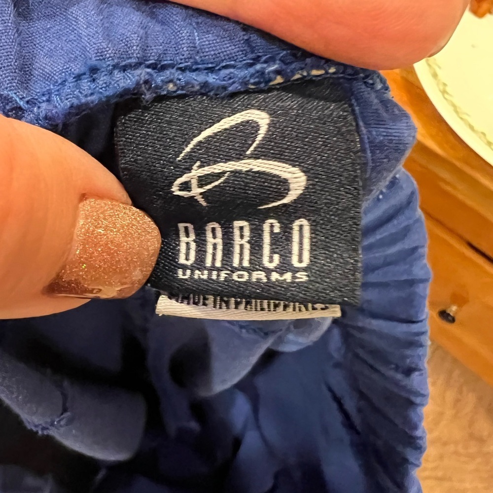 BARCO SCRUB sz Medium Blue Pants - Picture 6 of 7